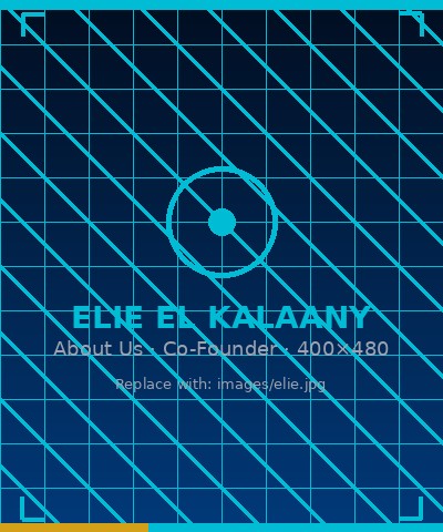 Elie El Kalaany — Cofondateur